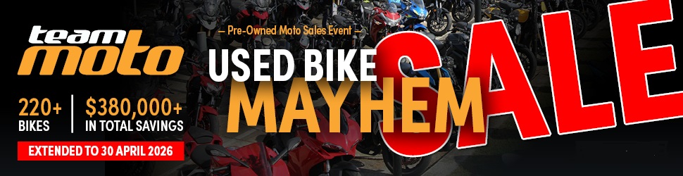 TEAMMOTO'S USED BIKE MAYHEM SALE EXTENDED 