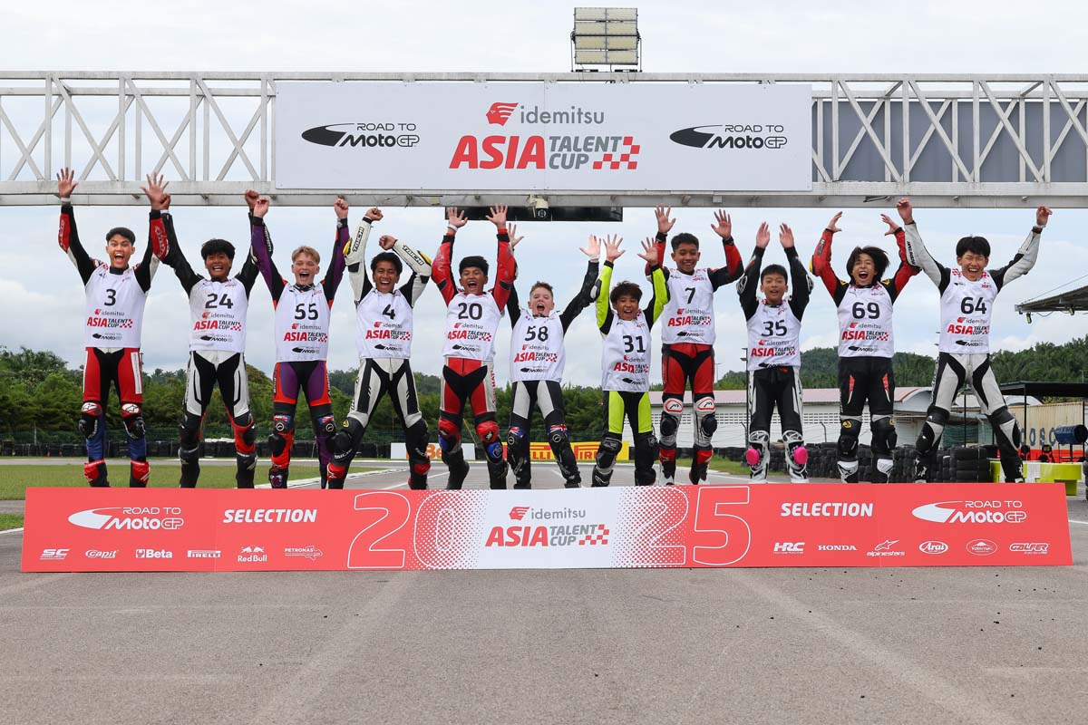 Three Aussies selected for 2026 Asia Talent Cup