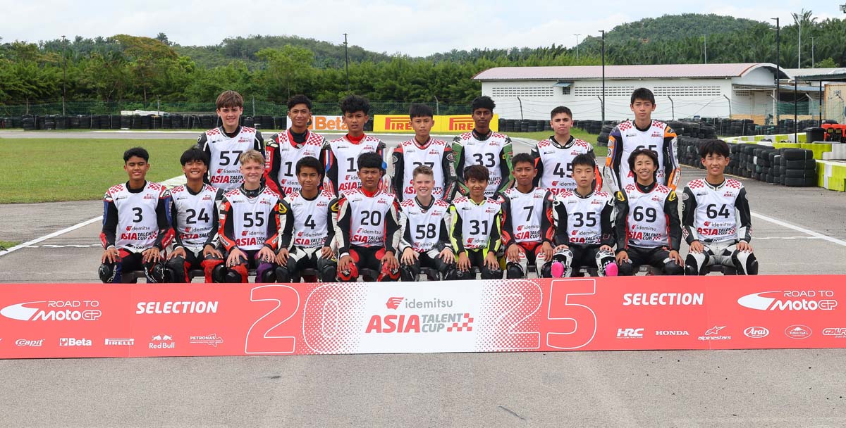 Three Aussies selected for 2026 Asia Talent Cup