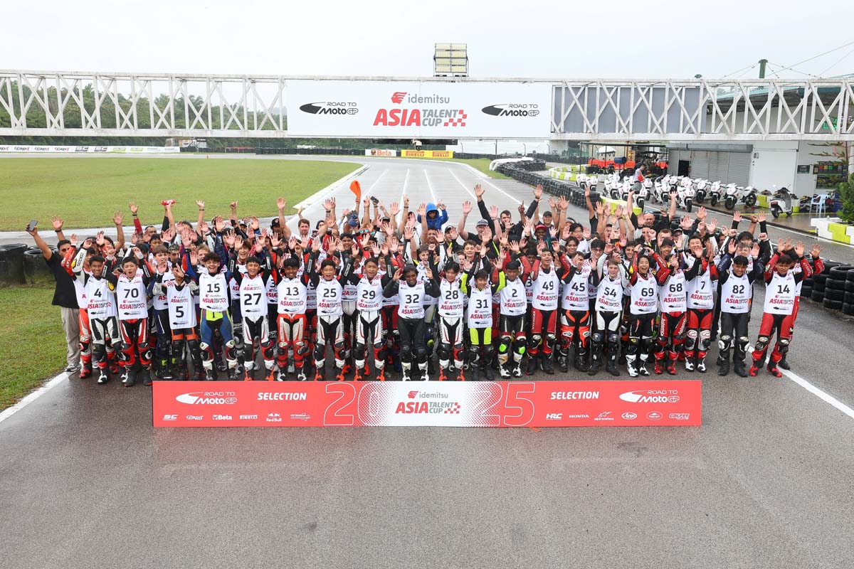 Three Aussies selected for 2026 Asia Talent Cup