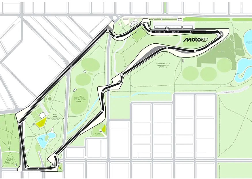 Adelaide MotoGP Street Circuit revealed