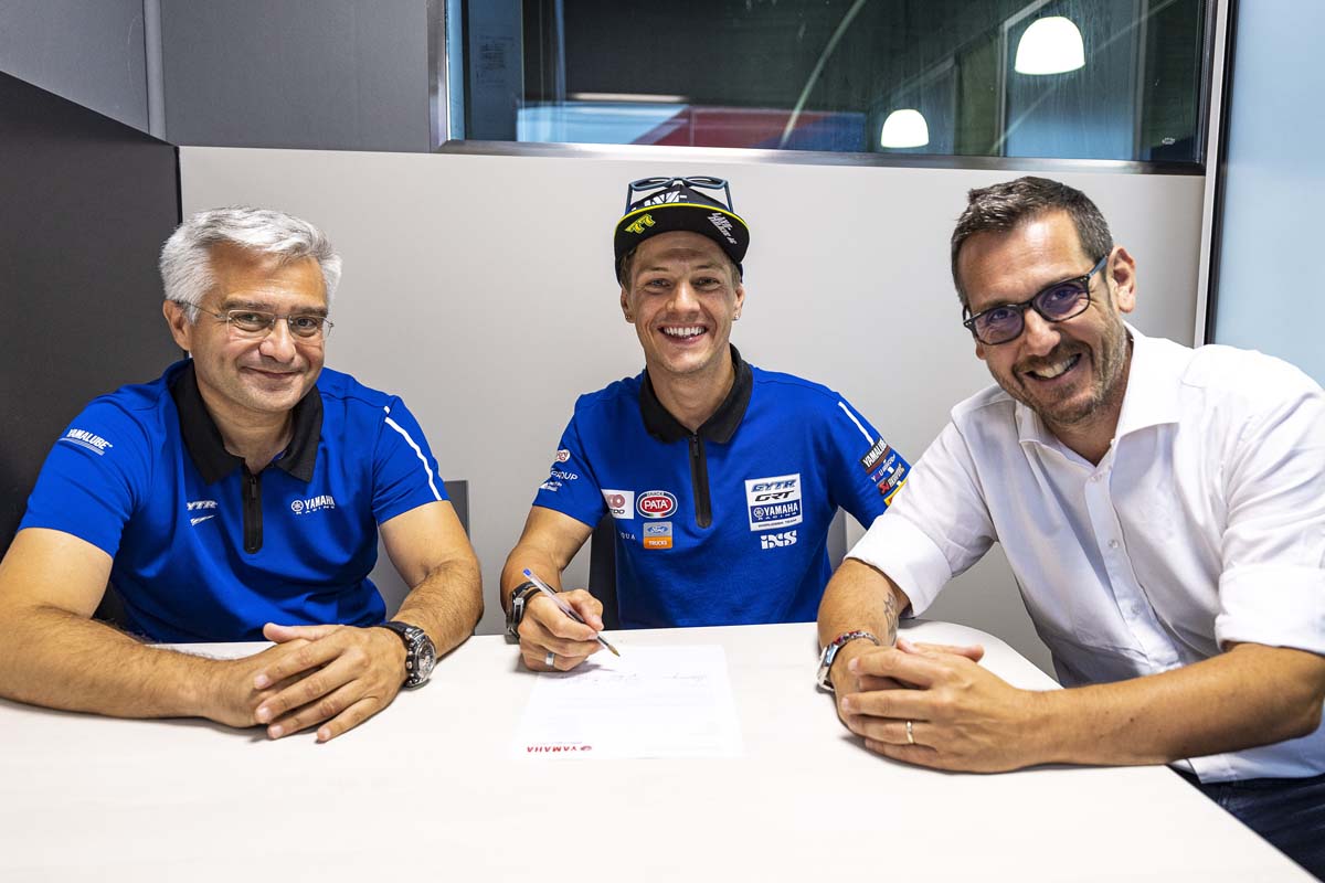 Aegerter extends WorldSBK contract with Yamaha