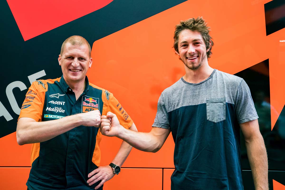 Gardner signs with Red Bull KTM Ajo for 2021