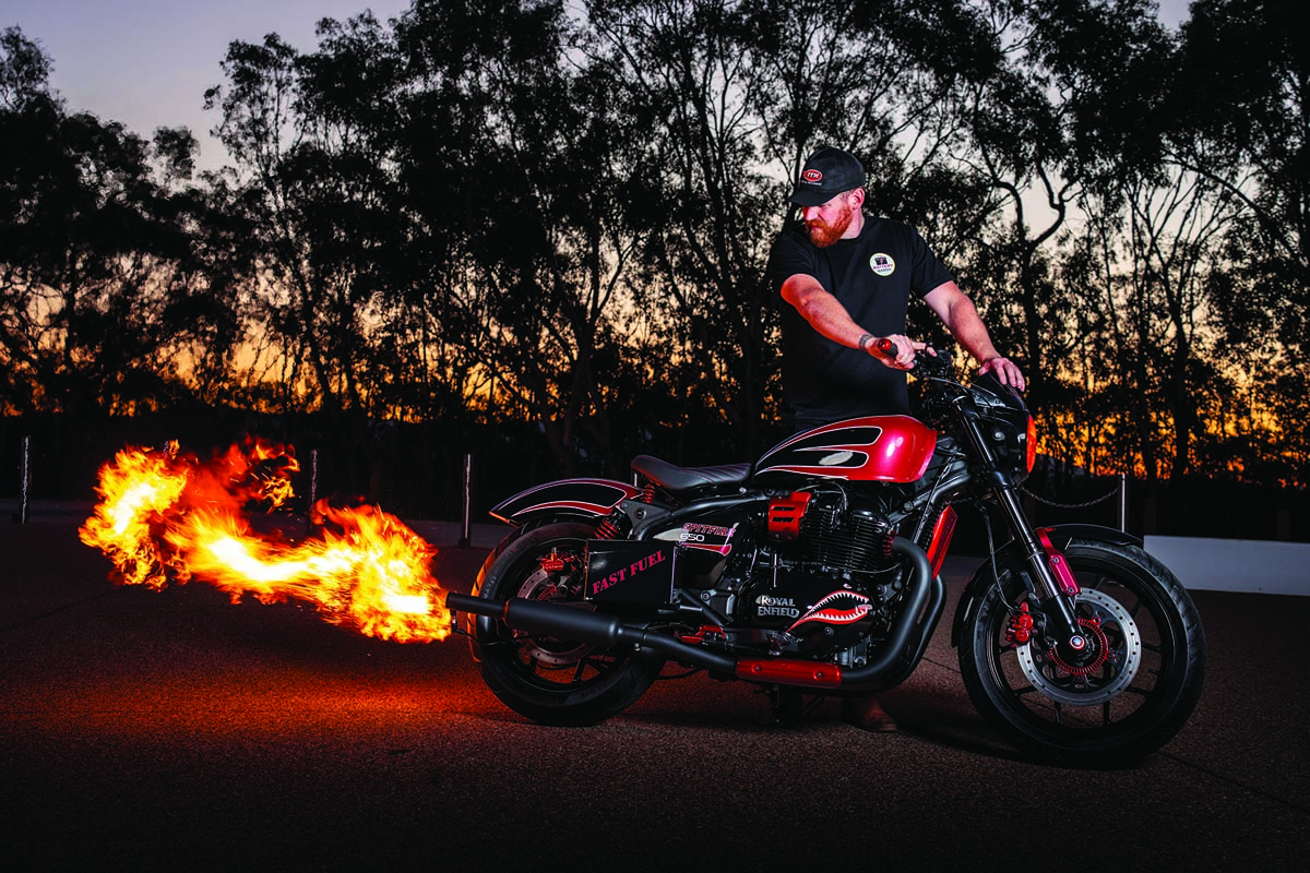 FEATURE - Royal Enfield Busted Knuckles Build-Off