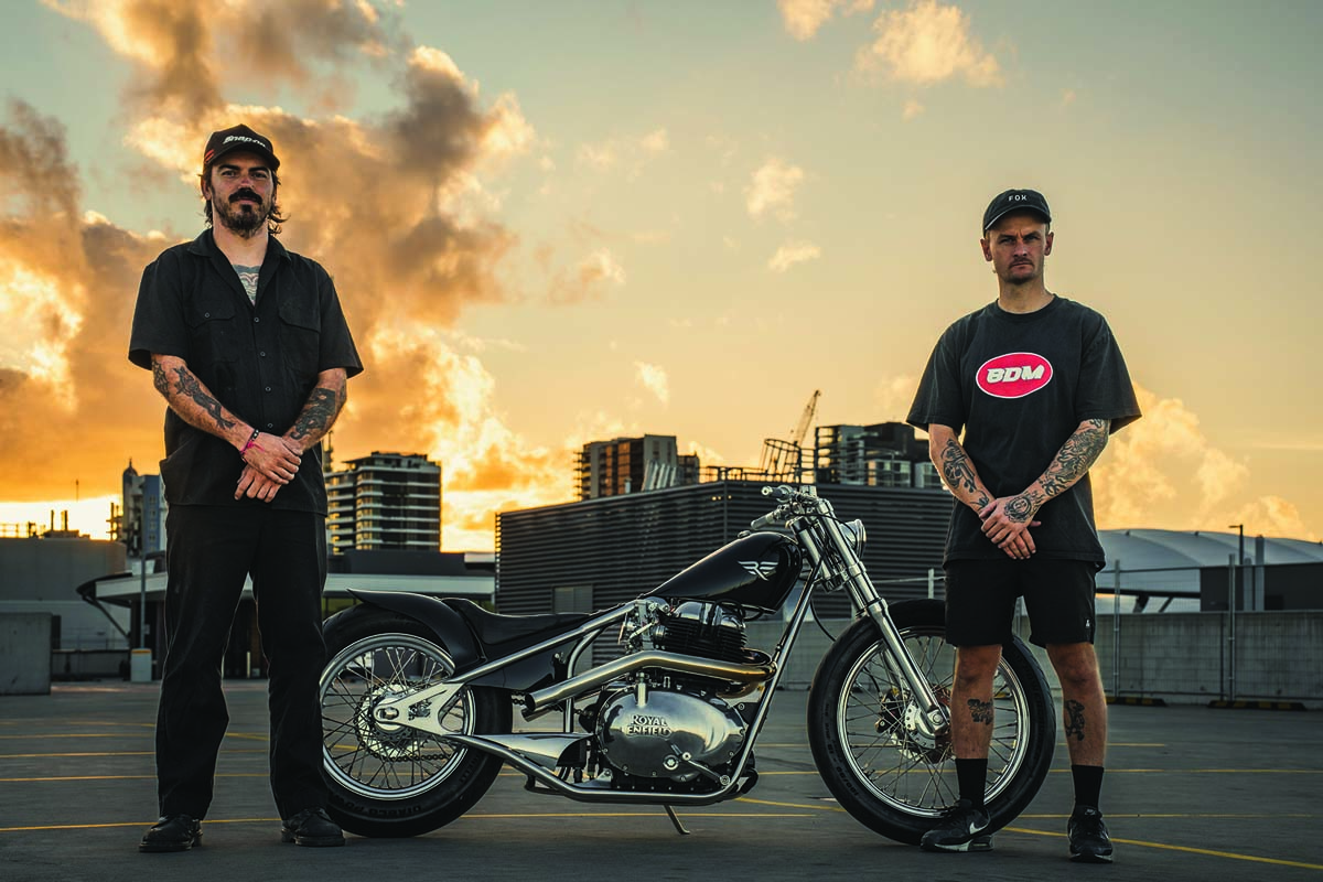 FEATURE - Royal Enfield Busted Knuckles Build-Off