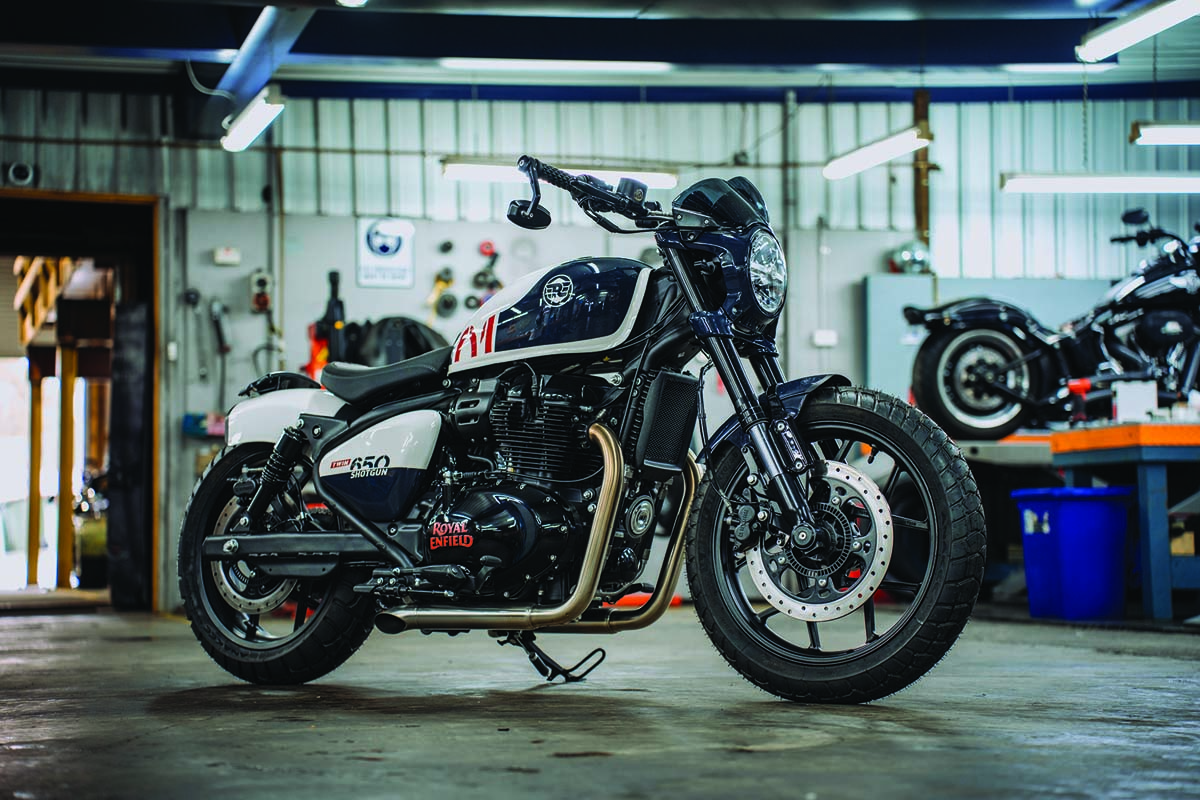 FEATURE - Royal Enfield Busted Knuckles Build-Off