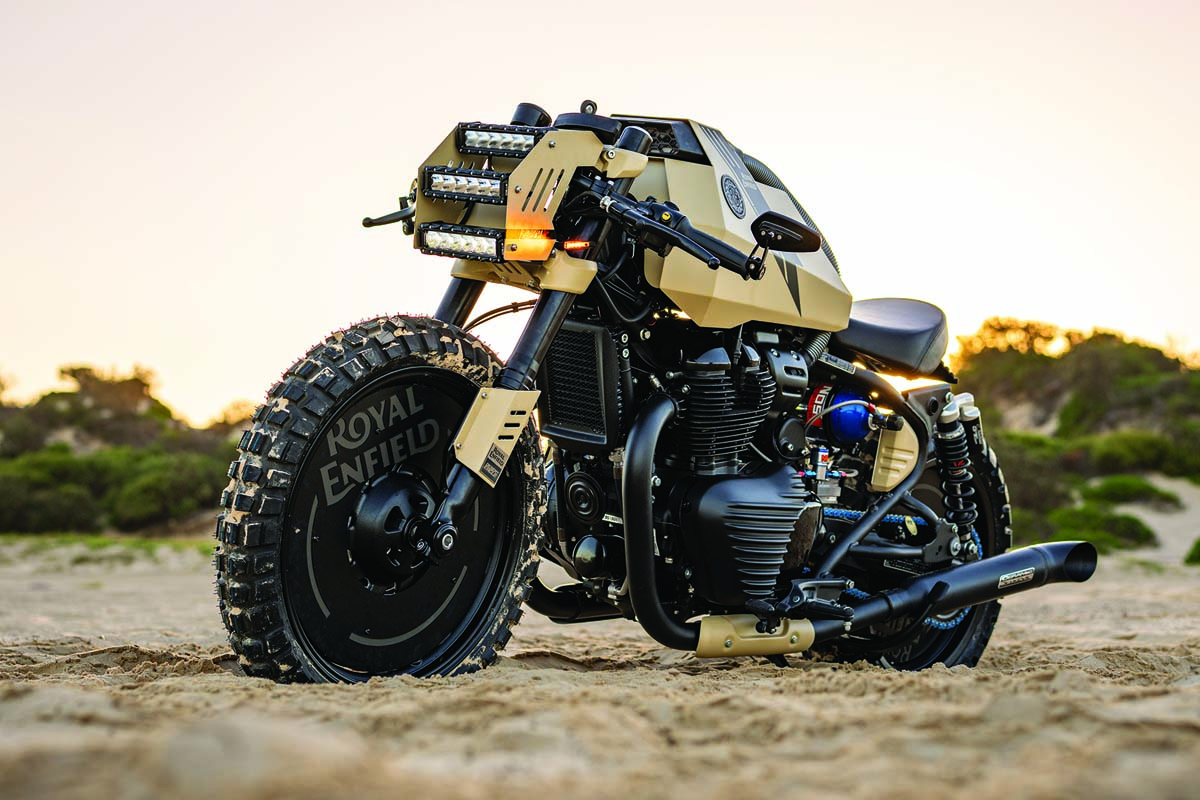 FEATURE - Royal Enfield Busted Knuckles Build-Off