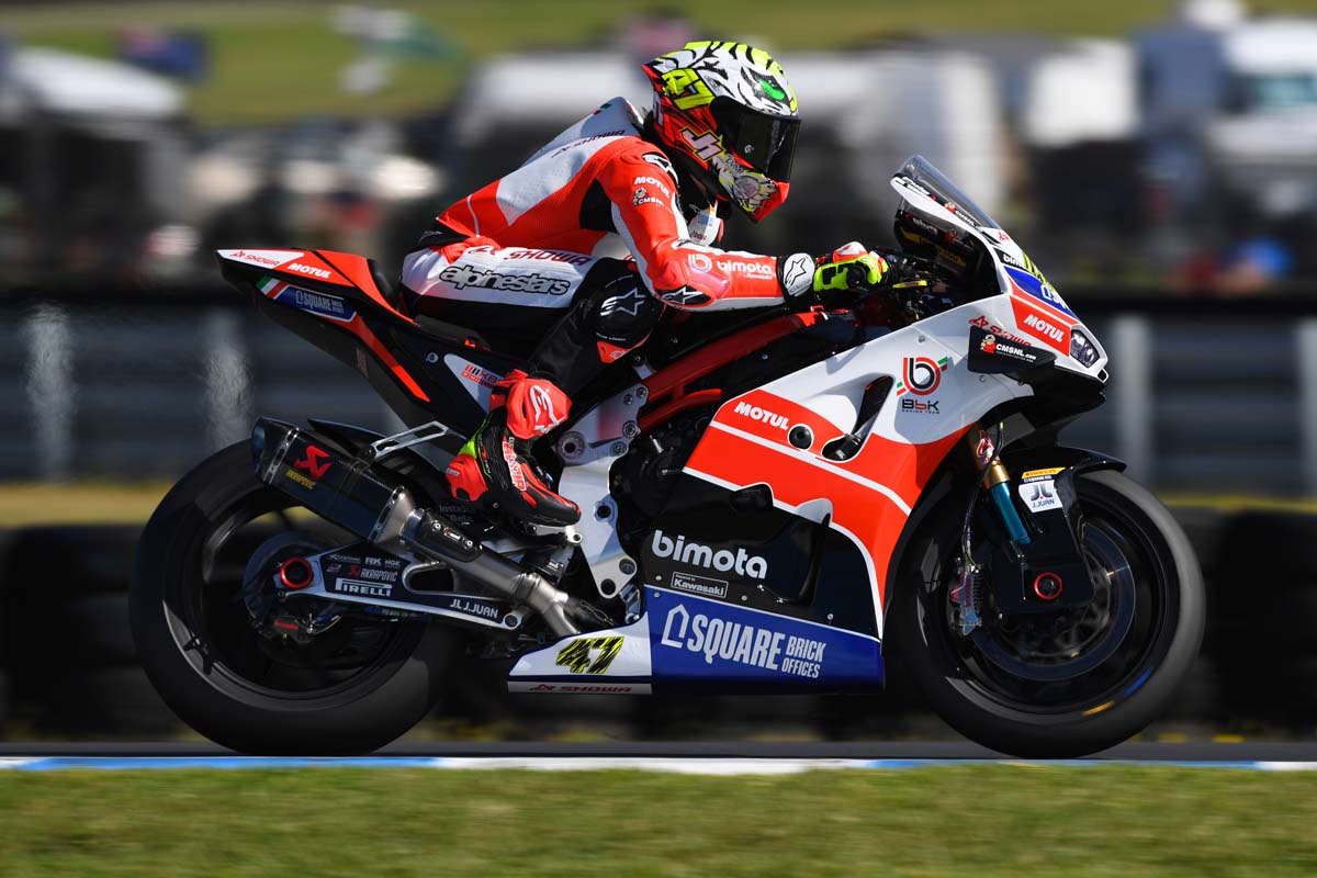 Bimota re-sign Lowes, Bassani for 2026 WorldSBK