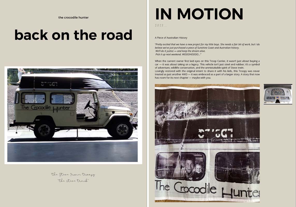 Terrain Tamer purchase ‘Steve Irwin’ LandCruiser
