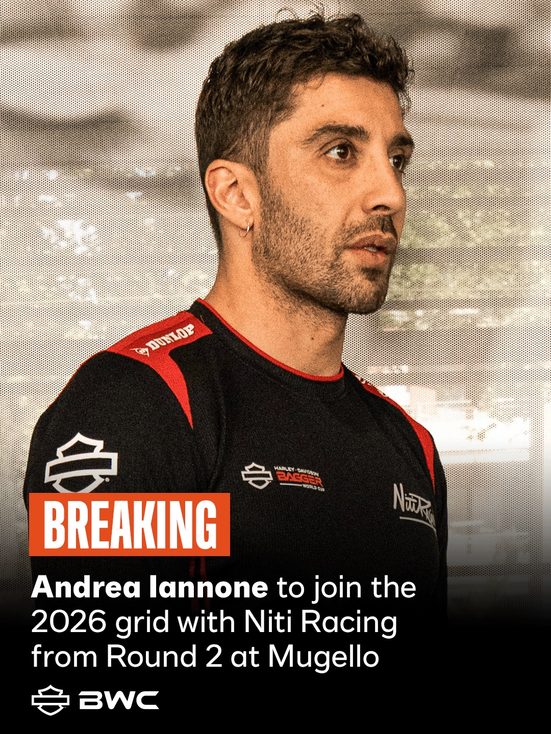 Andrea Iannone signs on for Bagger World Cup