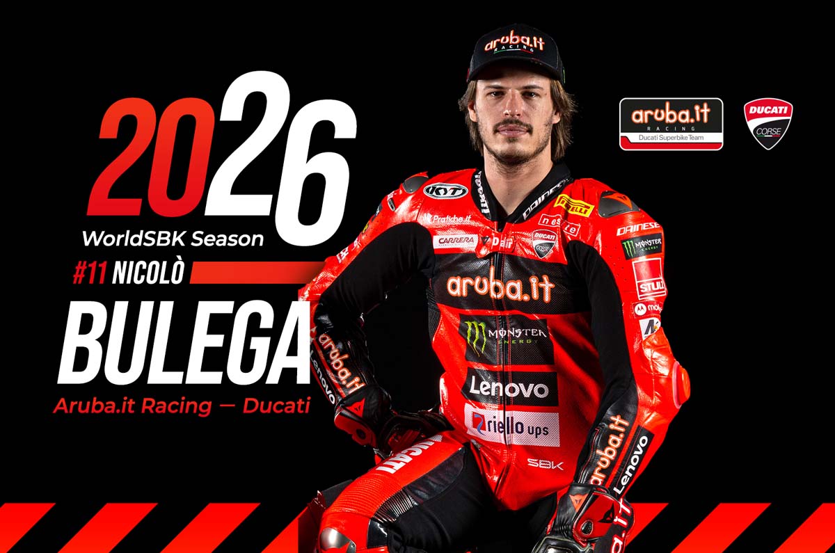 Bulega in, Bautista out at Ducati WorldSBK team