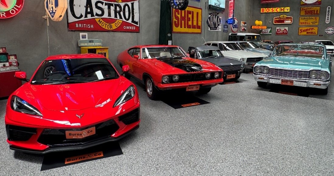 Get yourself an early Christmas present at Burns & Co’s December Muscle, Classic & Collectable Car & Motorcycle Auction!