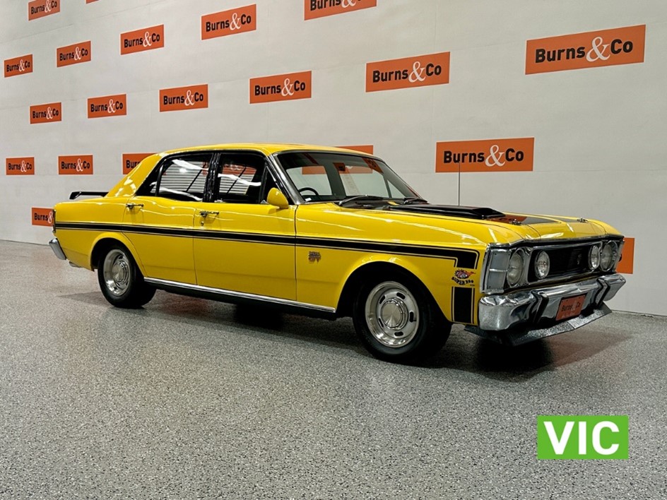 Genuine XW Falcon GT-HO Phase I headlines live auction on 16-18 March, with a Timed Online Parts & Accessories auction added, closing on 19 March.