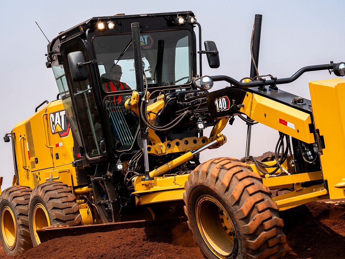 Caterpillar unveils next-gen 140 Motor Grader