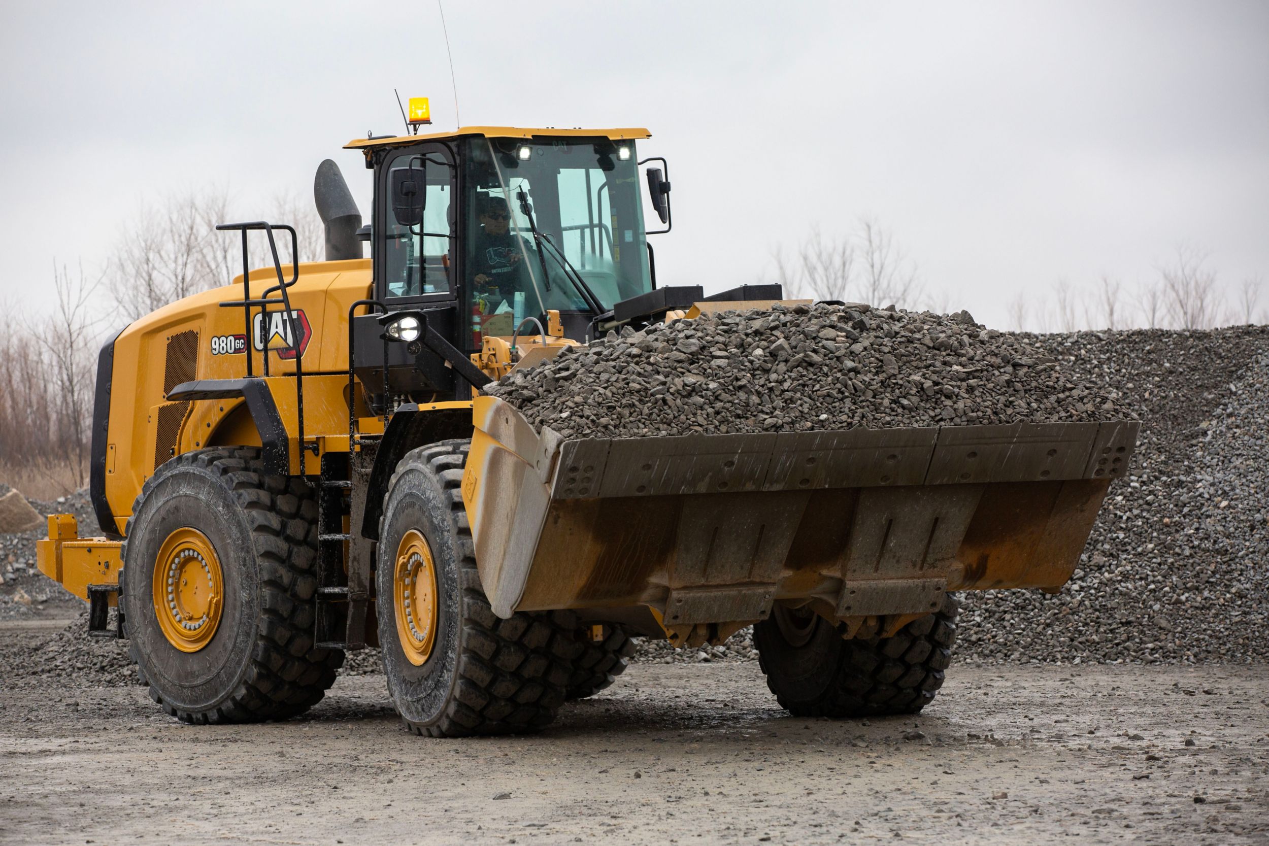 Caterpillar introduces 980 GC wheel loader
