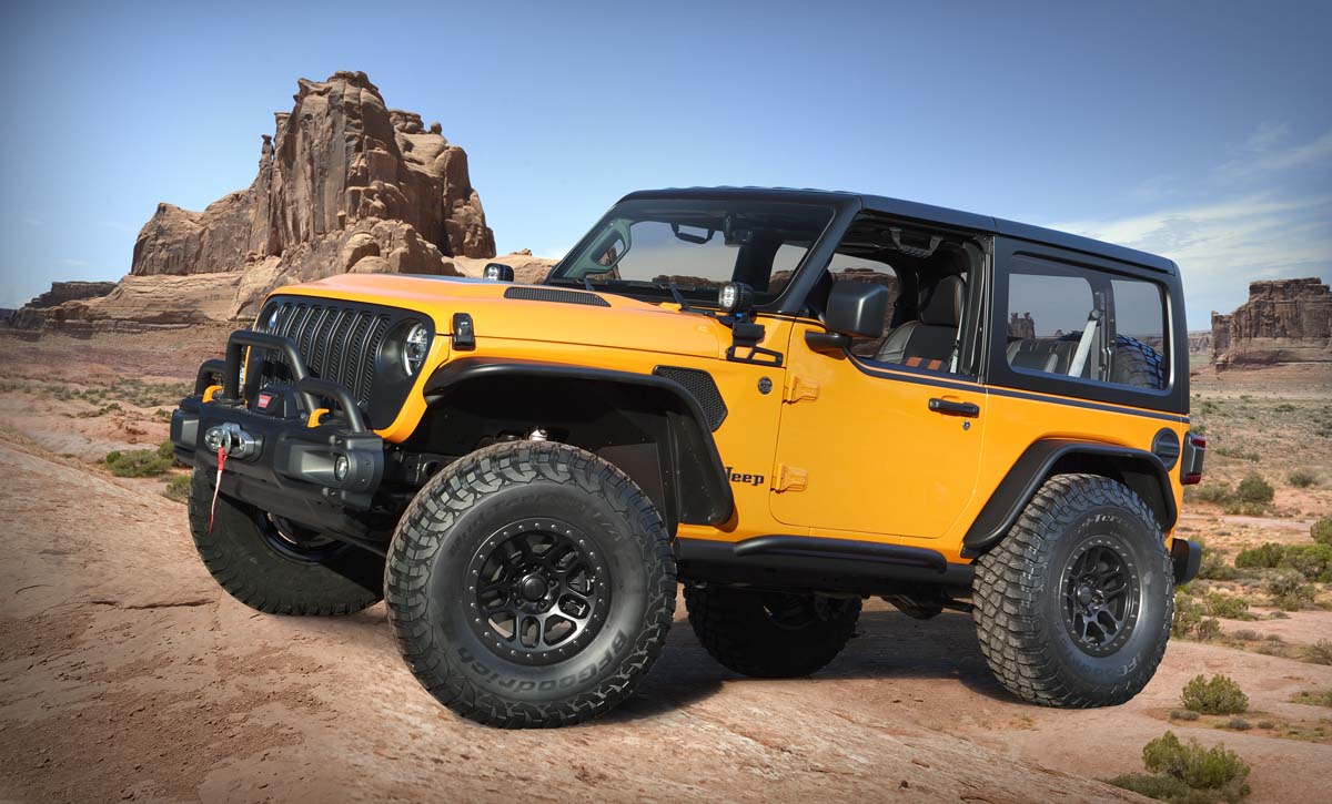 FEATURE – 2021 Jeep Orange Peelz concept