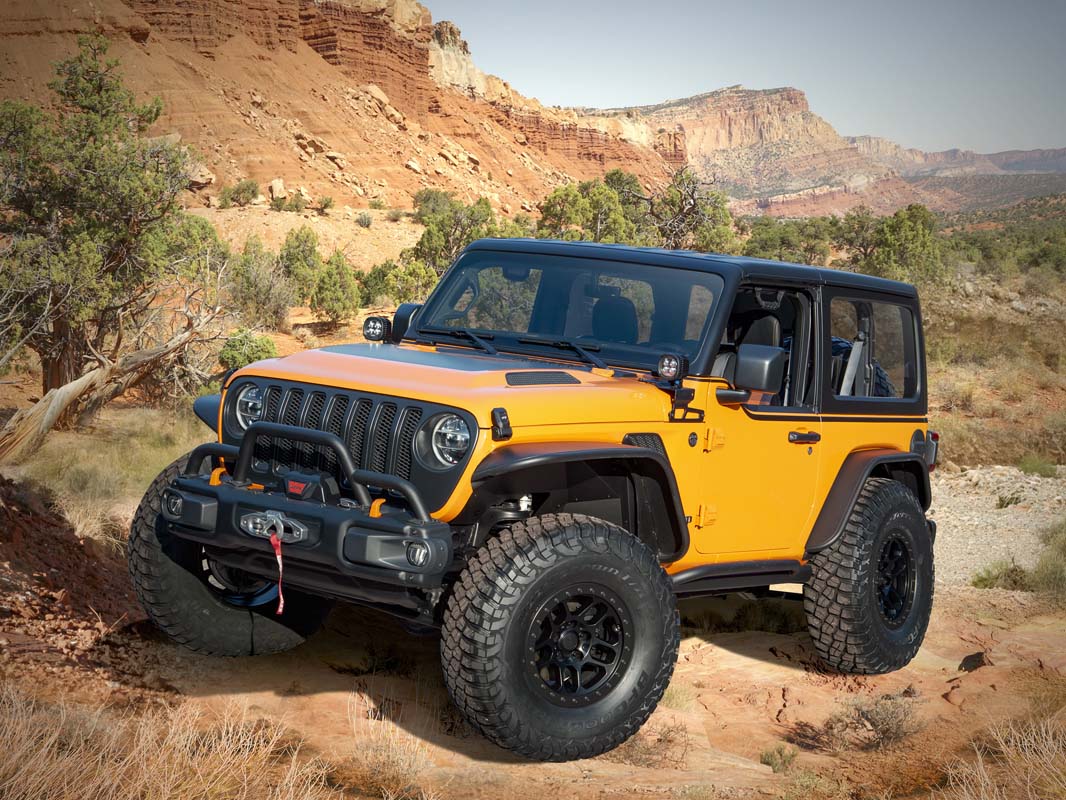 FEATURE – 2021 Jeep Orange Peelz concept