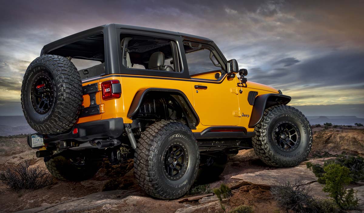 FEATURE – 2021 Jeep Orange Peelz concept