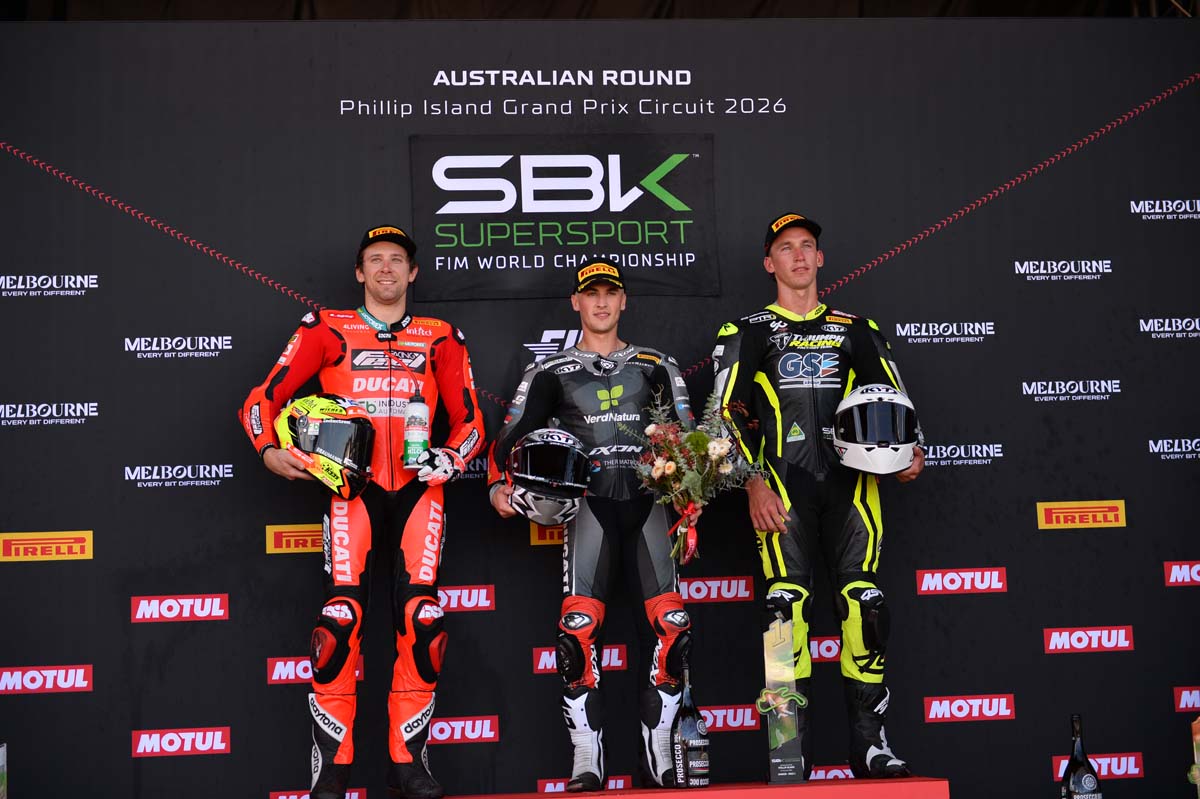 REPORT – 2026 World Supersport Championship Australian round