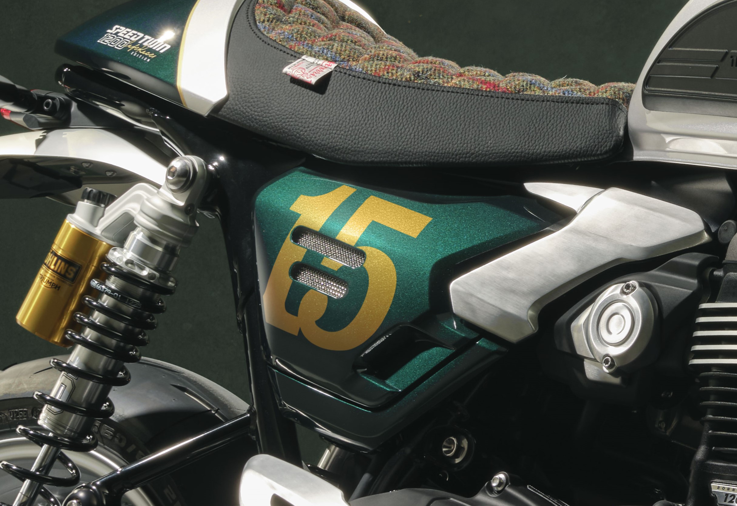 Triumph creates one-off Speed Twin 1200 Café Racer for 2026 DGR