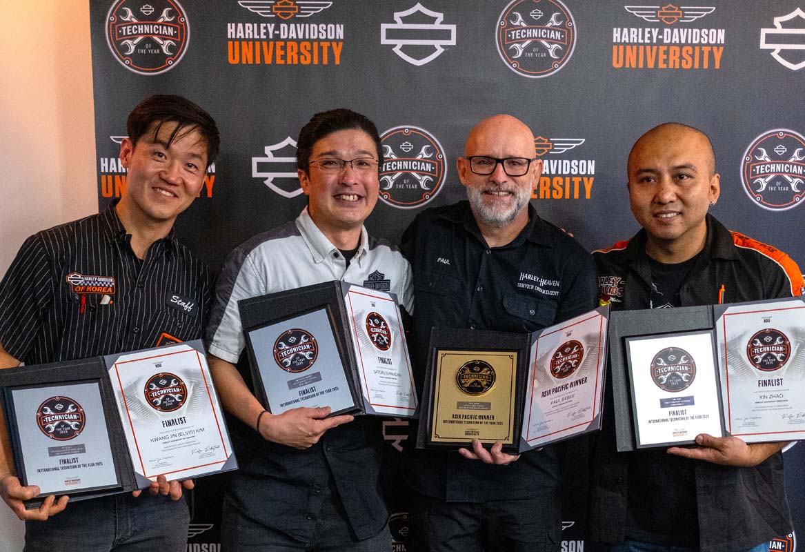 Aussie wins Harley-Davidson ‘APAC Technician of the Year’ award 