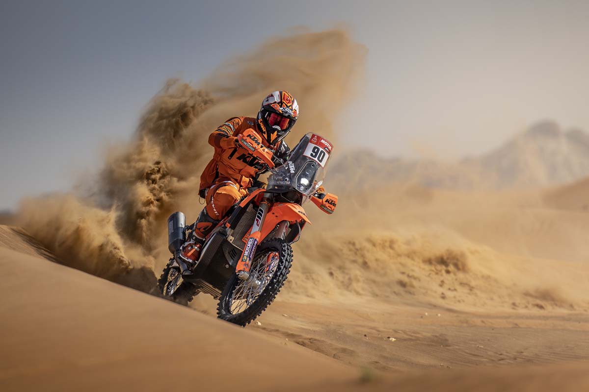 Danilo Petrucci discusses his Dakar debut