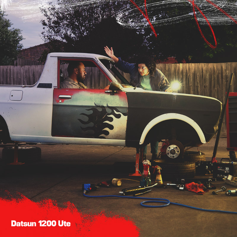Repco unveils restored ‘Datto’ ute from TV ad