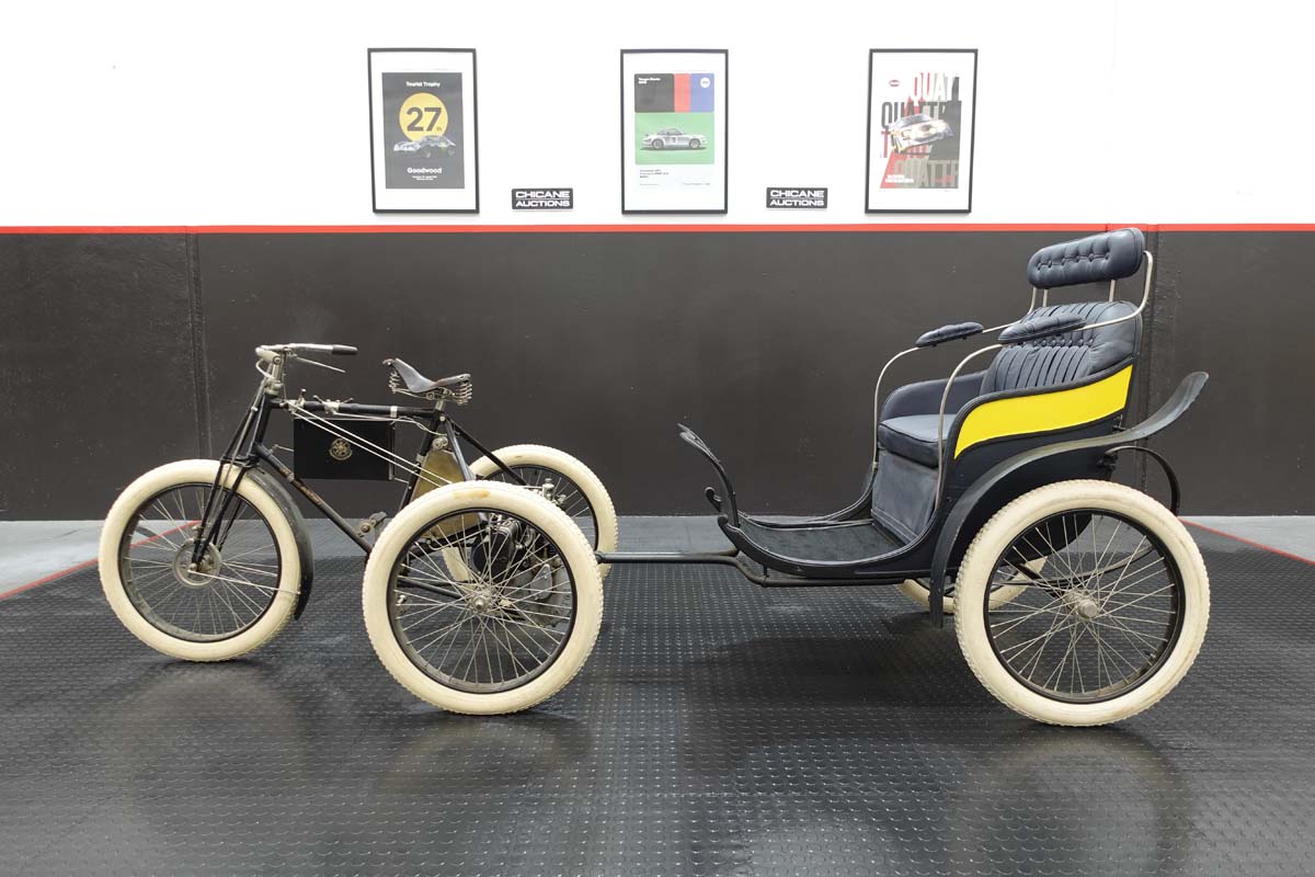 FEATURE - 1898 De Dion-Bouton tricycle