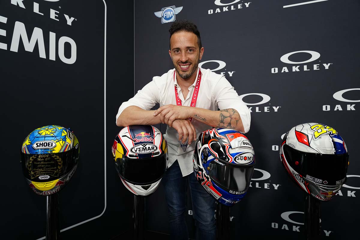 Andrea Dovizioso inducted as MotoGP Legend