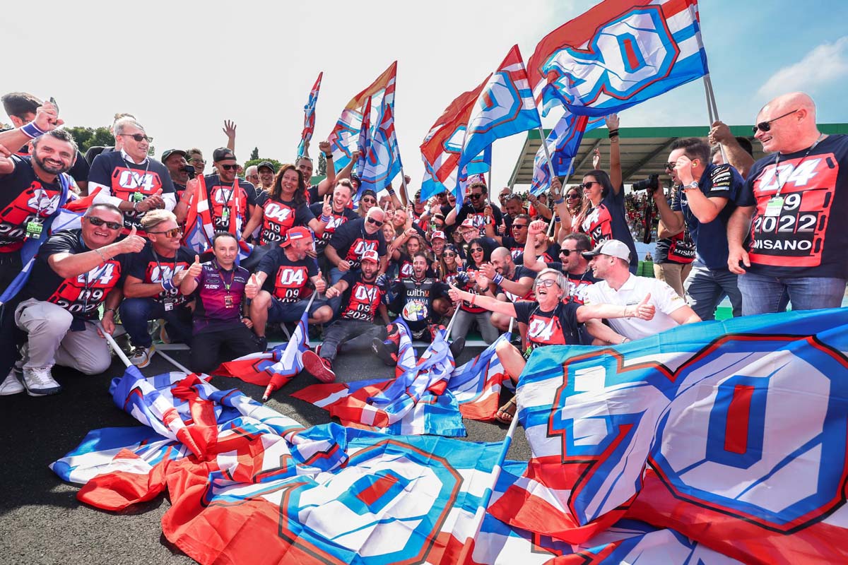 Andrea Dovizioso inducted as MotoGP Legend