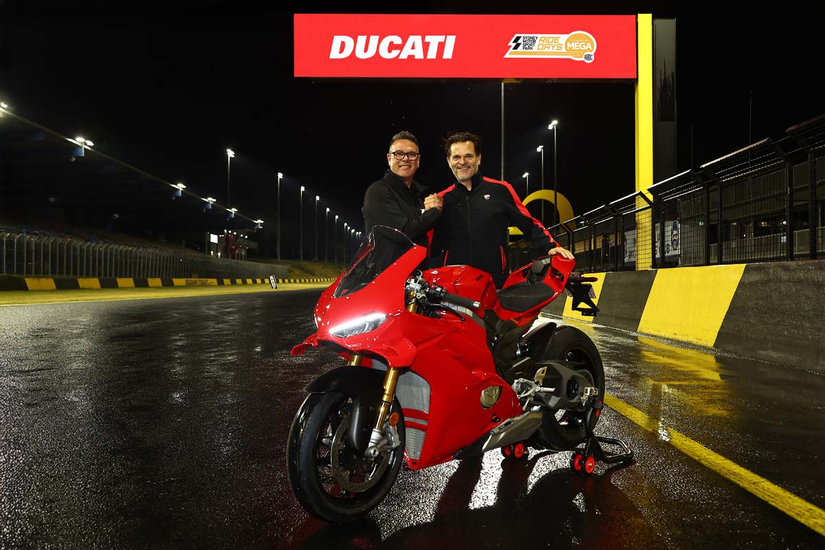 MEGA and Ducati partner for Australian track day program