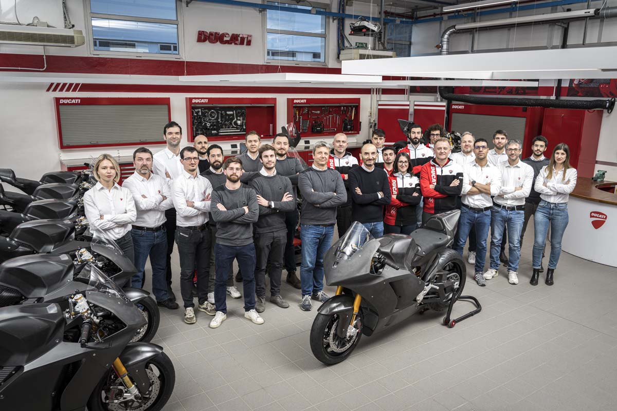 Ducati MotoE production is underway