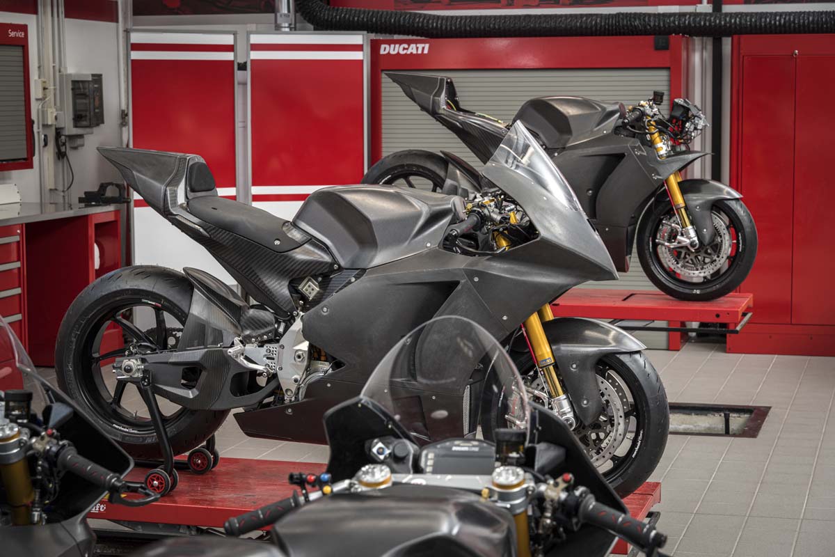 Ducati MotoE production is underway