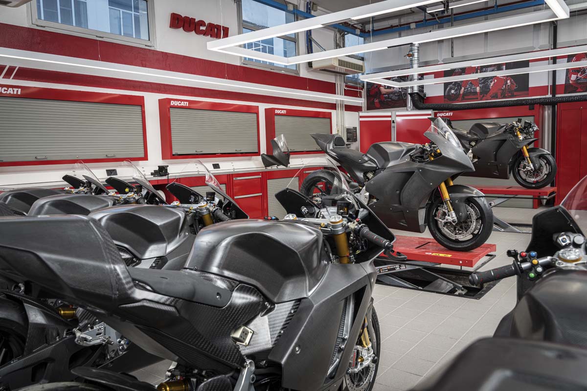 Ducati MotoE production is underway