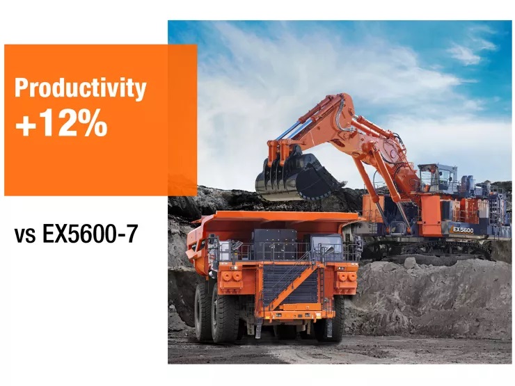 Hitachi introduces EX56007-P large excavator