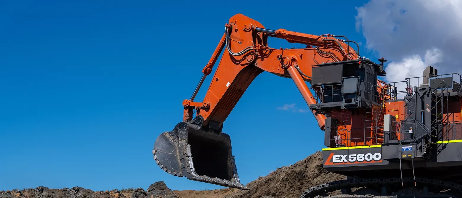 Hitachi introduces EX56007-P large excavator