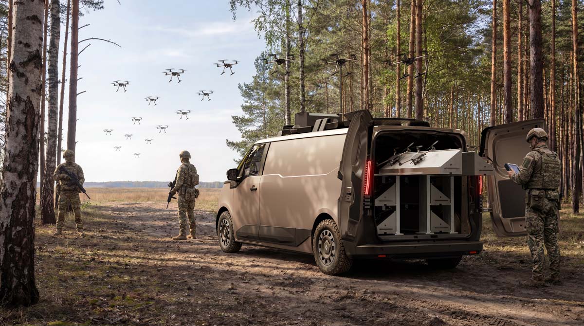 Renault unveils ‘4 TROOP’ military vehicle concept