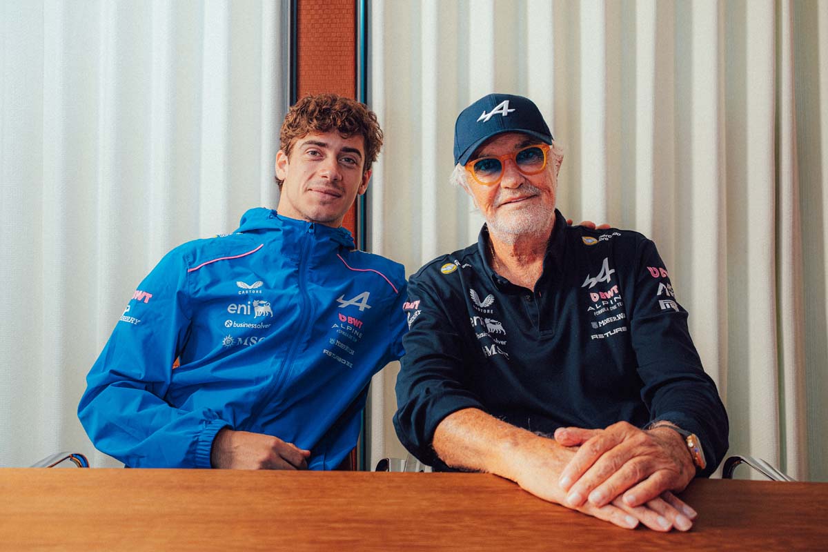 Franco Colapinto re-signs with Alpine F1