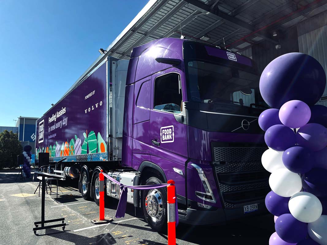 Volvo supports Foodbank