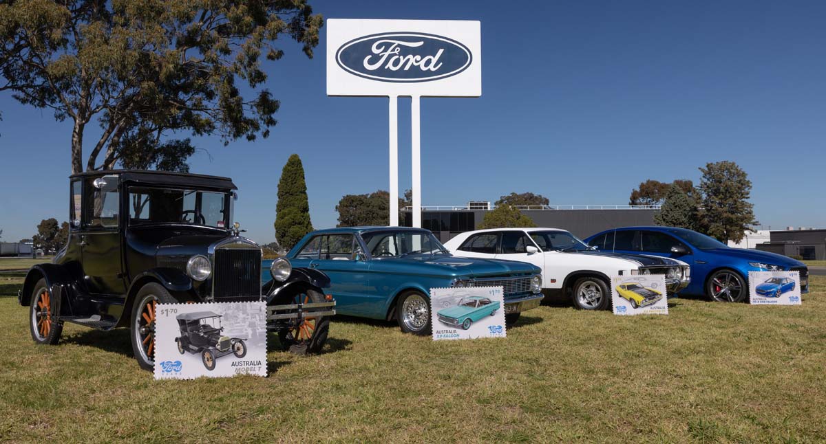 Australia Post release Ford stamp set