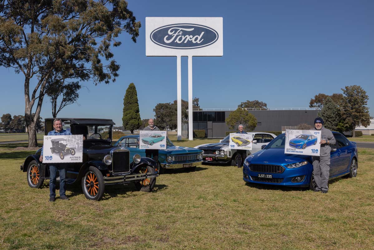 Australia Post release Ford stamp set