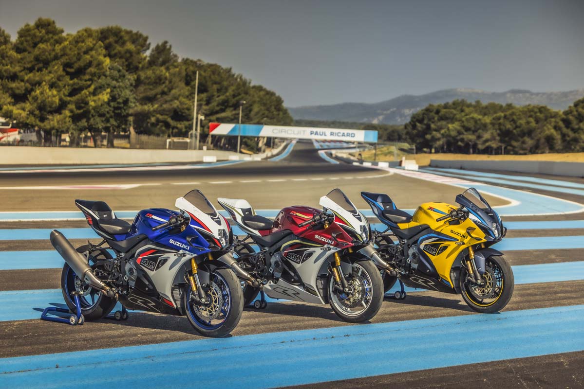 Suzuki previews 40th Anniversary GSX-R1000R
