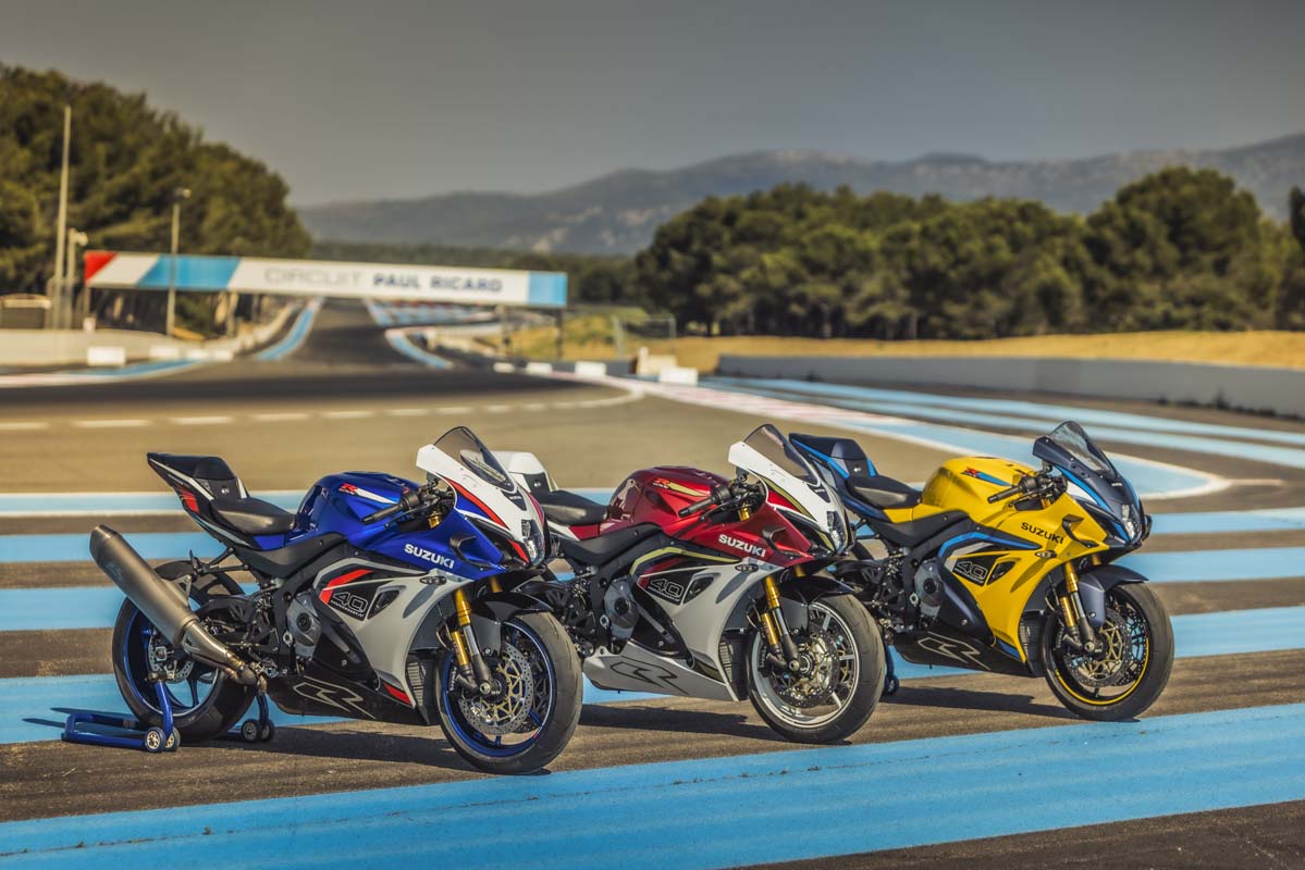 Suzuki previews 40th Anniversary GSX-R1000R