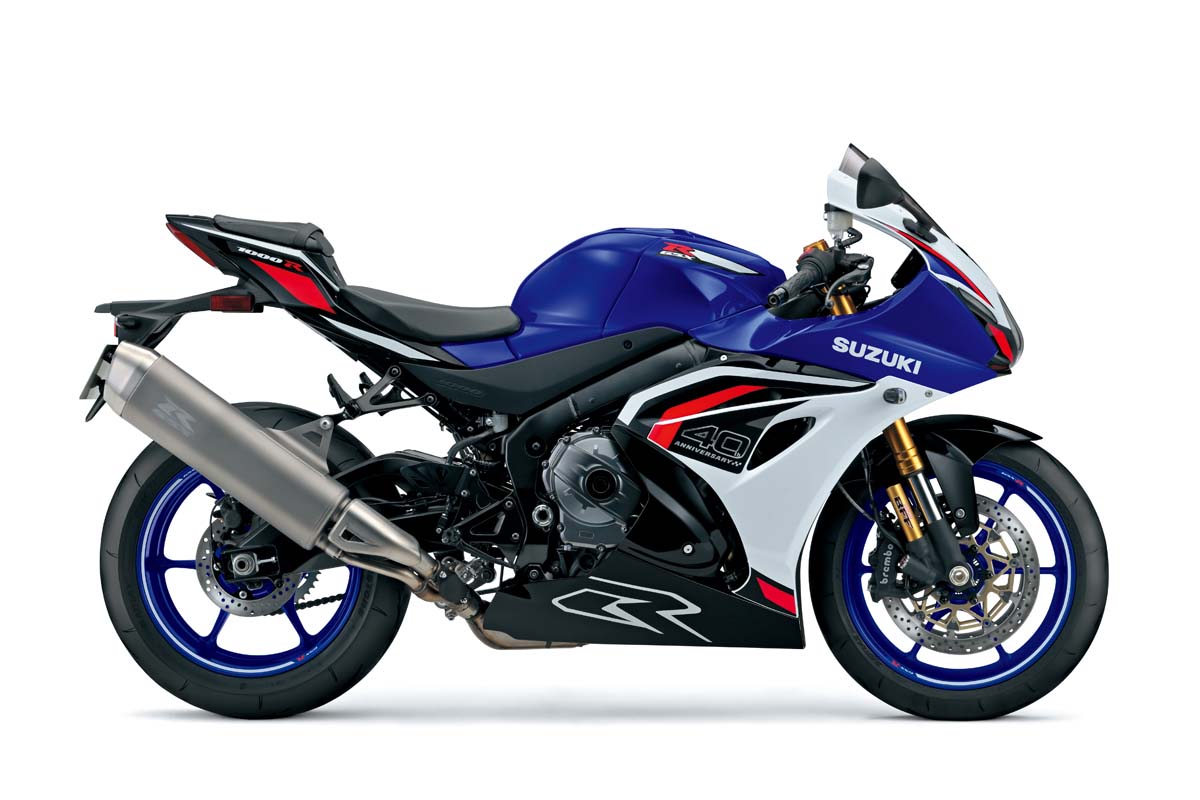 Suzuki previews 40th Anniversary GSX-R1000R