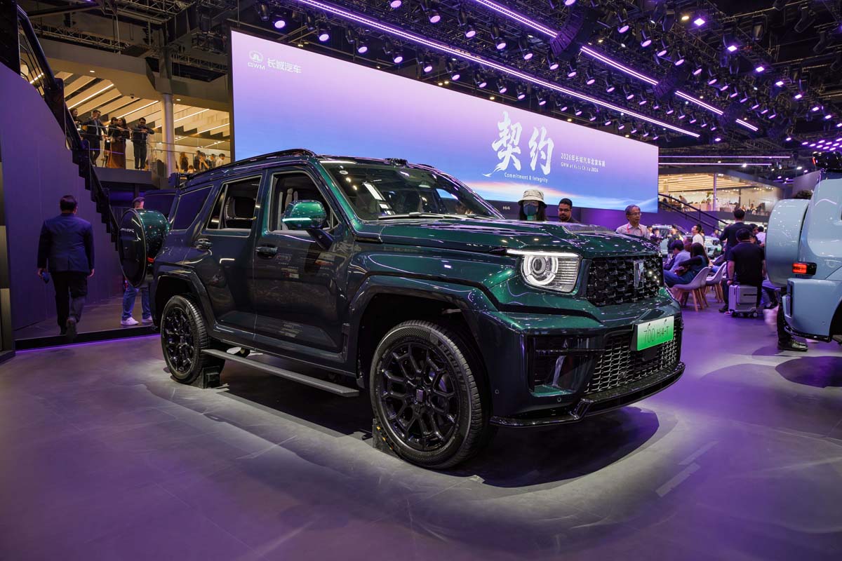 GWM to add V8 to Tank 700