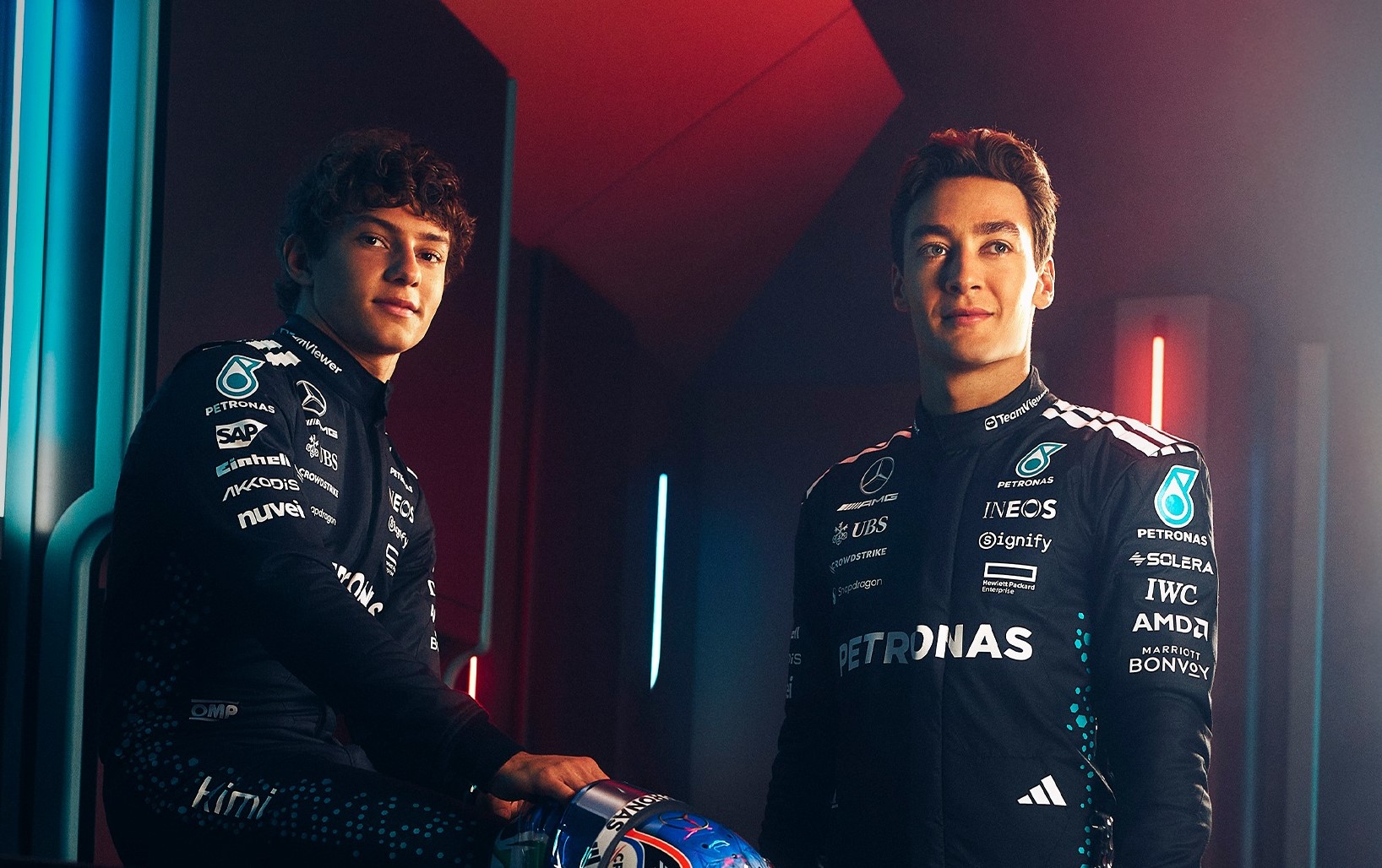 Mercedes F1 retain Russell and Antonelli for 2026