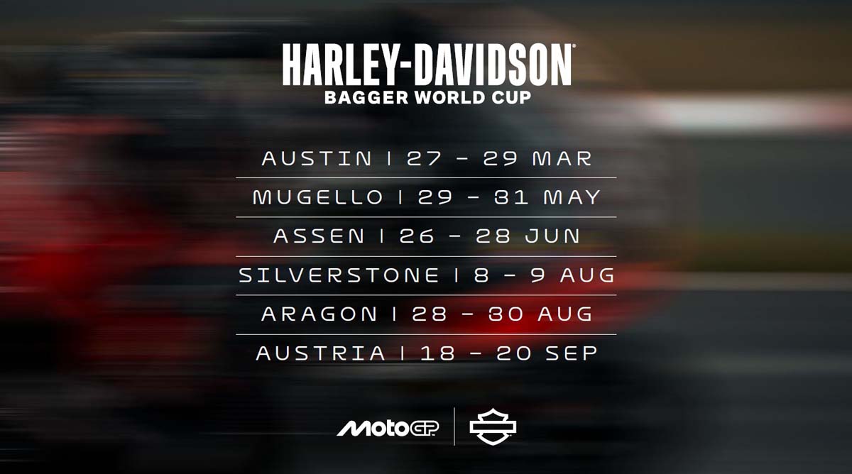 More details released on Harley global bagger racing championship