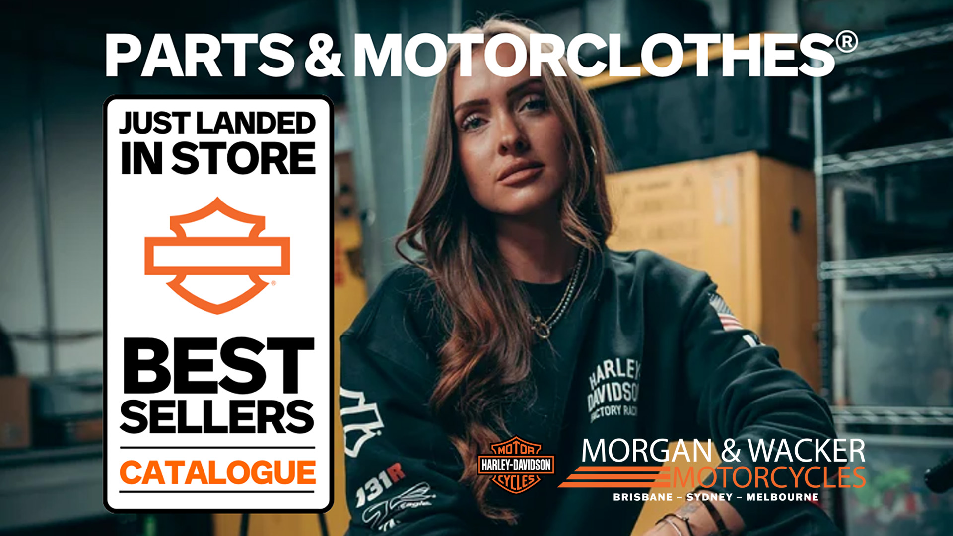 New H-D Parts & Motorclothes now available from Morgan & Wacker Harley-Davidson