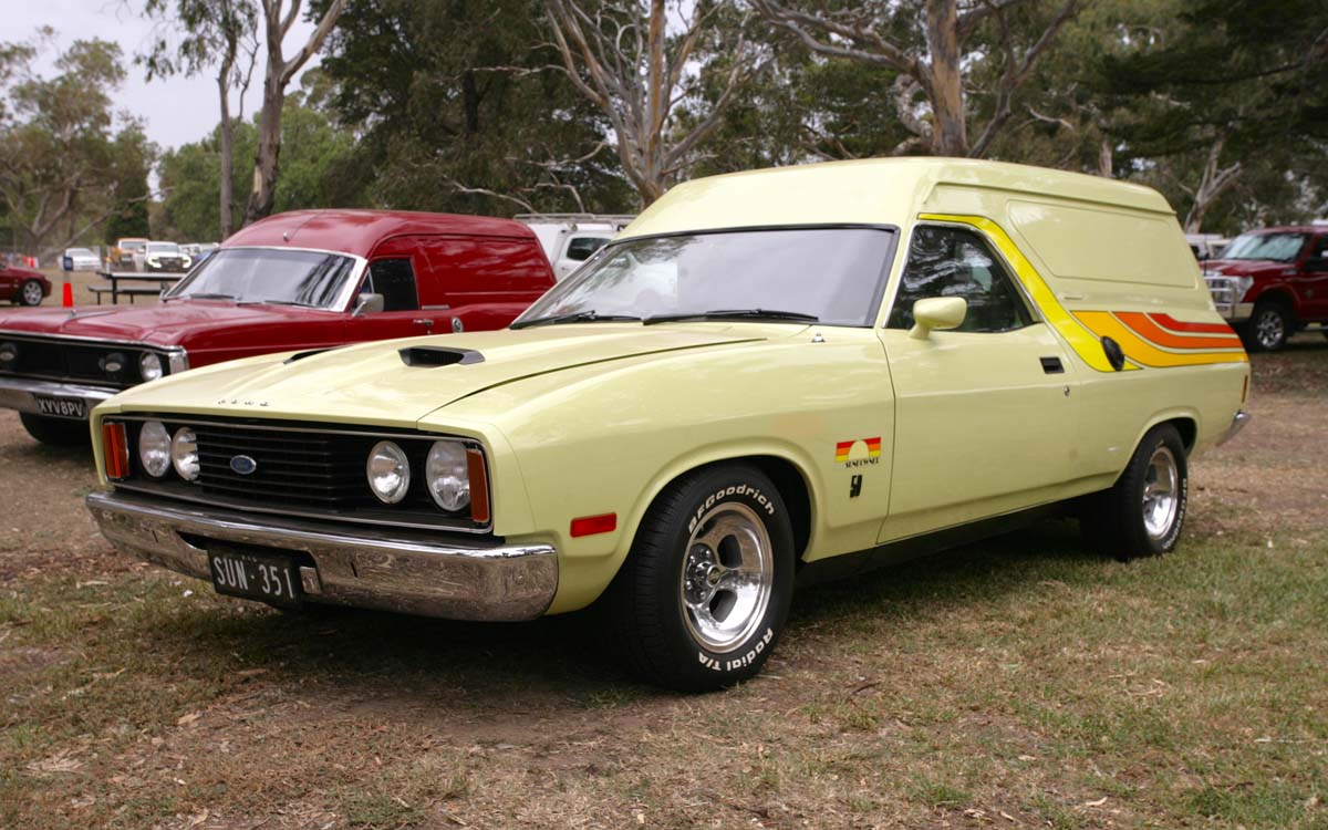 2025 AFD highlight - 1978 XC Falcon Sundowner panel van