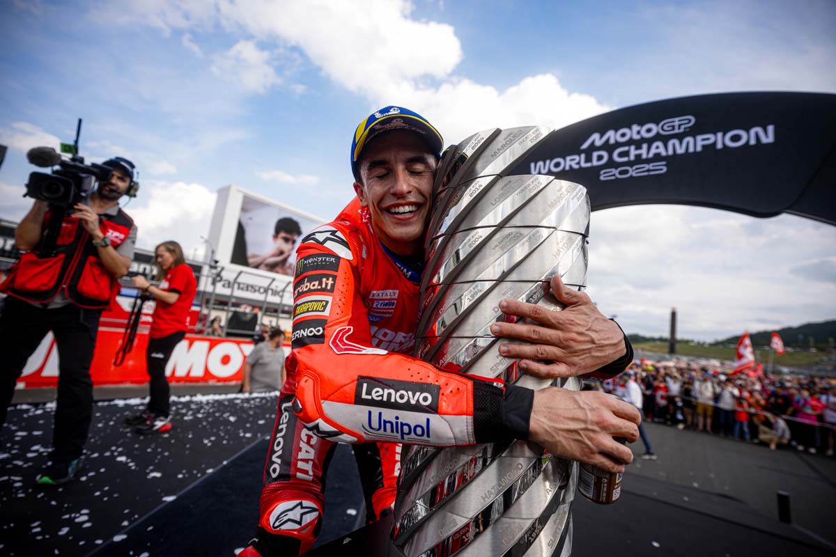 Marc Marquez is 2025 MotoGP World Champion